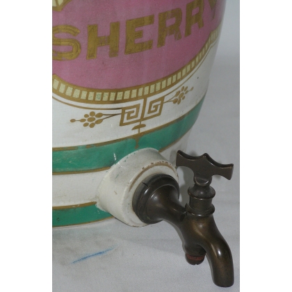 "Sherry" barrel, made of stoneware. England. at  Moinat SA  - Antiques and home décor
