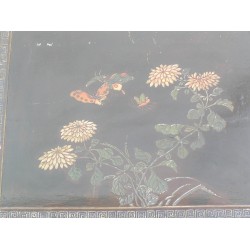  Paire de tables basses, en laque. Avec sur  Moinat SA  - Antiquités décoration