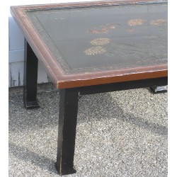  Paire de tables basses, en laque. Avec sur  Moinat SA  - Antiquités décoration