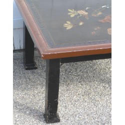  Paire de tables basses, en laque. Avec sur  Moinat SA  - Antiquités décoration