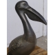 Paire de sculptures "Pelicans", en