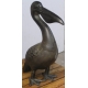 Paire de sculptures "Pelicans", en