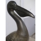 Paire de sculptures "Pelicans", en