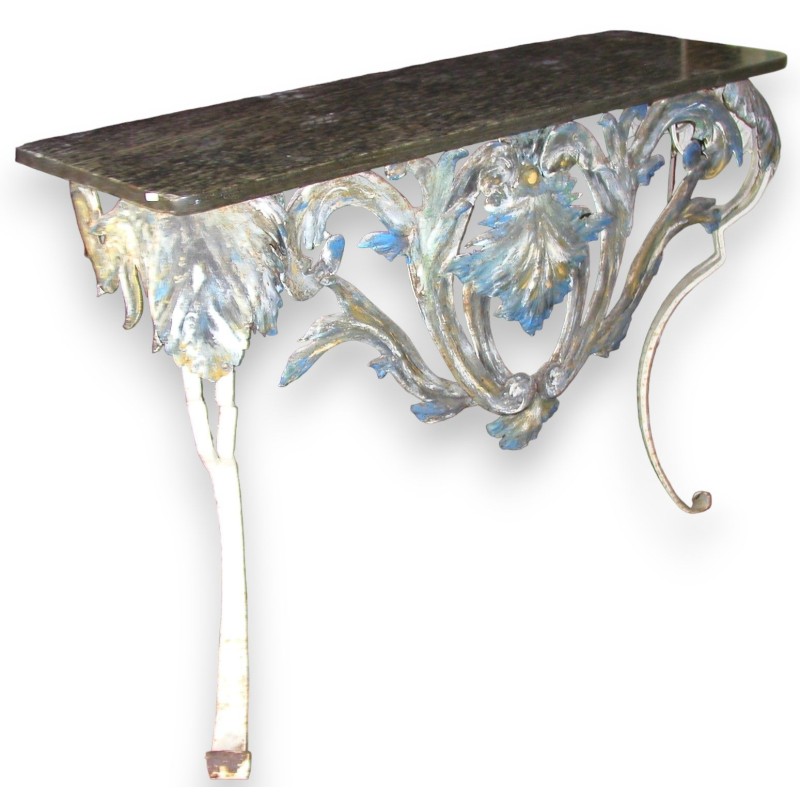  Console, dessus marbre vert. sur  Moinat SA  - Antiquités décoration