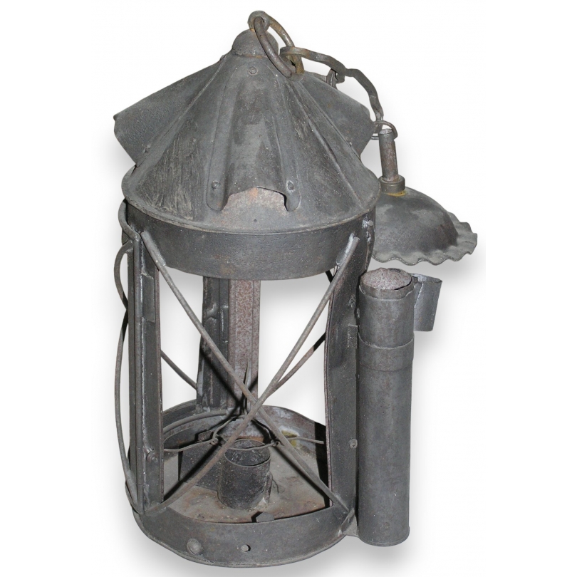  Lanterne ronde de veilleur de nuit, en sur  Moinat SA  - Antiquités décoration