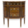  Commode demi-lune de style Louis XVI, sur  Moinat SA  - Antiquités décoration