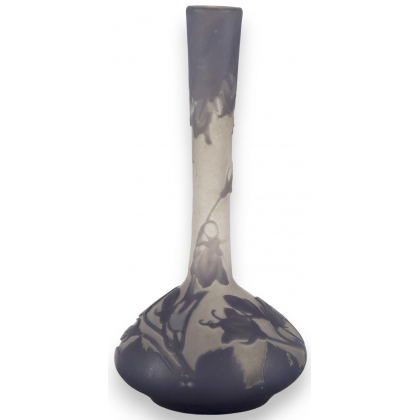 Vase soliflore signé GALLÉ