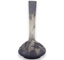 Vase soliflore signé GALLÉ