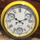 Pendule murale Jaune "London"