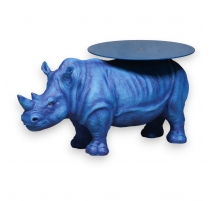 Table basse "Rhinocéros" en résine