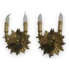 Pair of "Soleil" wall lights, set of two, by Moinat SA – Antiques and home décor