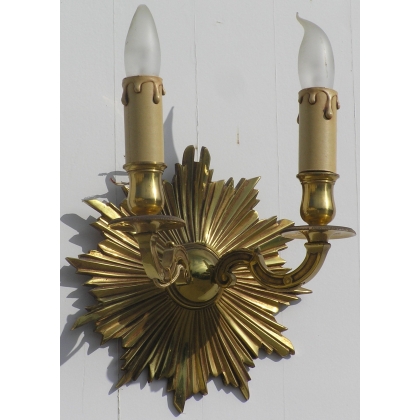 Pair of "Soleil" wall lights, set of two, by Moinat SA – Antiques and home décor