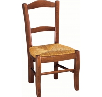 Chaise pour enfant paillée "Prestige"