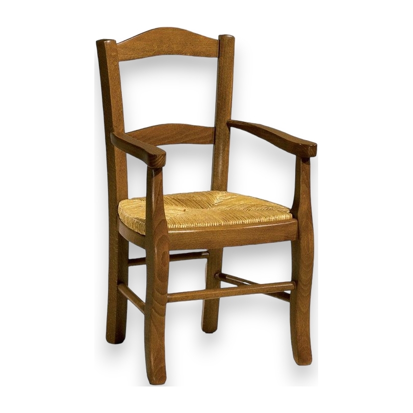 Fauteuil pour enfant paillé \"Prestige\"