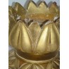 "Lotus Flower" sculpture, made of wood, at  Moinat SA  - Antiques and home décor