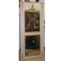 Trumeau avec peinture "Scène Galante".