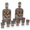 Set of two carafes and 11 glasses by  Moinat SA  - Antiques and home décor