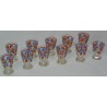 Set of two carafes and 11 glasses by  Moinat SA  - Antiques and home décor