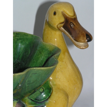 Pair of sculptures entitled ‘Ducks and Flowers’ by Moinat SA – Antiques and Decor