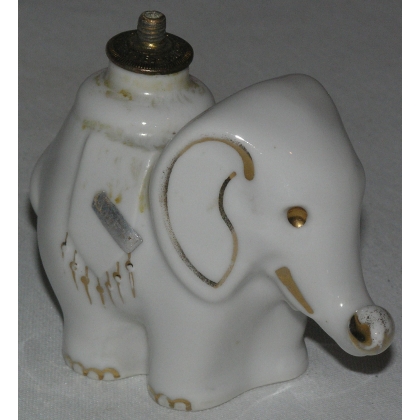 "Elephant" incense burner, signed on the underside as  Moinat SA  - Antiques and home décor