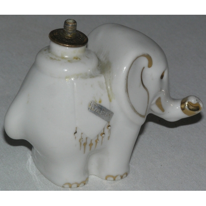 "Elephant" incense burner, signed on the underside as  Moinat SA  - Antiques and home décor