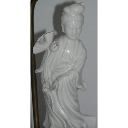 Pair of "Geisha" lamps, made of porcelain, from Moinat SA – Antiques and home décor