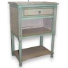 Louis XVI bedside table, in lacquered cherry wood, by  Moinat SA  - Antiques and home décor