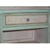 Louis XVI bedside table, in lacquered cherry wood, by  Moinat SA  - Antiques and home décor