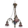 Lustre Napoléon III avec 3 flammes.