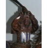 Bronze cloisonné \"Samouraï à cheval\"
