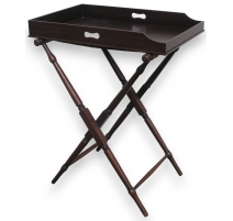 Butler tray, en acajou. Angleterre.