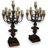 Pair of 10-light chandeliers, by  Moinat SA  - Antiques and home décor