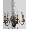 5-light brass chandelier. Available from  Moinat SA  - Antiques and home décor