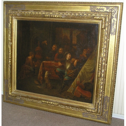 Paintings | Pair of oil-on-canvas paintings by HOREMANS Moinat SA  - Antiques and home décor