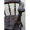 Armchair on castors, made of beech. Available from  Moinat SA  - Antiques and home décor