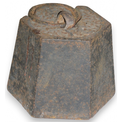Poids de balance, 5 kilos, en fonte.