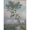 Paintings | Painting entitled ‘Landscape with Tree’, signed CYLKOW. Moinat SA  – Antiques and home décor