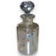 Carafe vers 1900, en cristal émaillé.