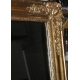 Napoleon III rectangular mirror, gilt.