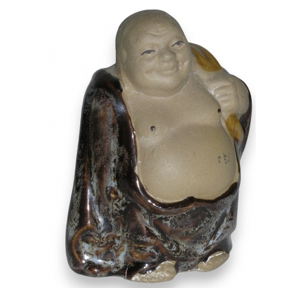 Sculpture \"Bouddha\", en grès. Chine.
