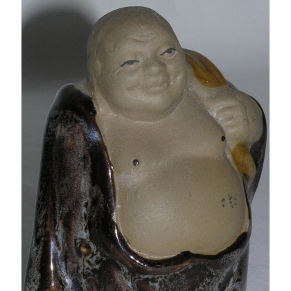  Sculpture "Bouddha", en grès. Chine. sur  Moinat SA  - Antiquités décoration