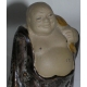 Sculpture "Bouddha", en grès. Chine.