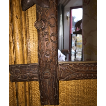  Miroir de Brienz, en bois sculpté. sur  Moinat SA  - Antiquités décoration