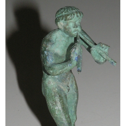  Sculpture "Faune", en bronze. Copie sur  Moinat SA  - Antiquités décoration
