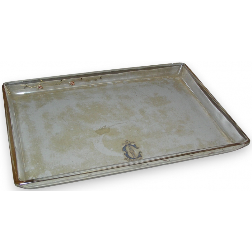 Rectangular dish or tray, circa 1900, by  Moinat SA  - Antiques and home décor