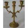 Pair of Louis XVI three-candle candlesticks by Moinat SA – Antiques and home décor