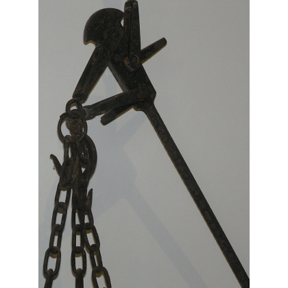 Scales, made of brass and iron. Switzerland. At  Moinat SA  - Antiques and home décor