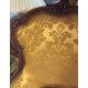 Bergère Louis XV, en noyer. Couverte