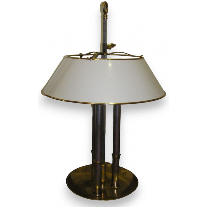 Lampe bouillotte moderne à 3 lumières, sur  Moinat SA  - Antiquités décoration