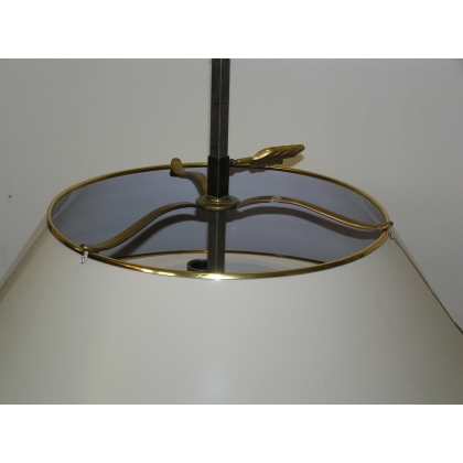  Lampe bouillotte moderne à 3 lumières, sur  Moinat SA  - Antiquités décoration